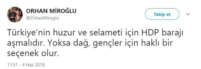 Orhan Miroğlu'ndan HDP açıklaması - Resim : 2