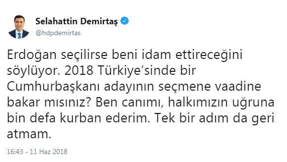Demirtaş'tan Erdoğan'ın 'idam imasına' yanıt - Resim : 2