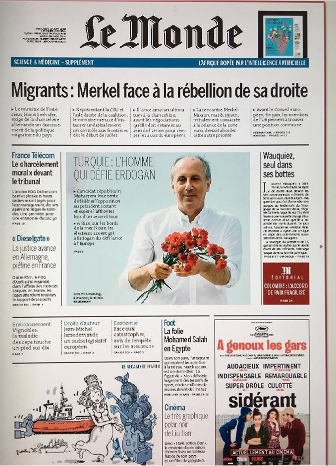 Le Monde, İnce'yi yazdı: Erdoğan'a meydan okuyan adam - Resim : 1