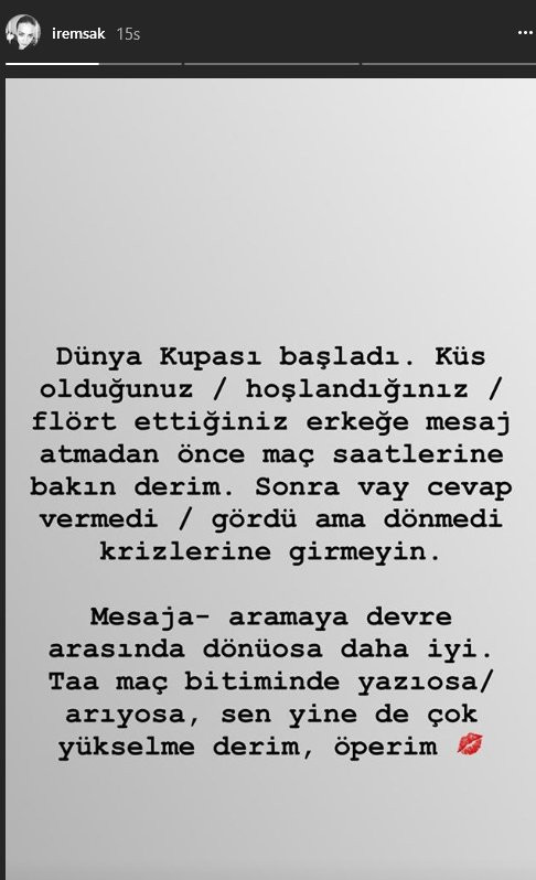 Dünya Kupası üzerinden aşk tüyoları verdi - Resim : 1