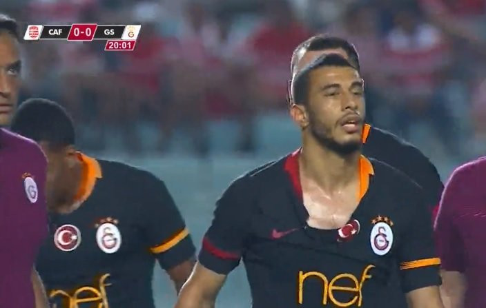 Tunus'ta sert maç: Fatih Terim sahaya girdi - Resim : 1