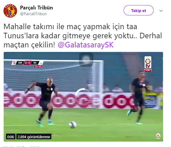 Tunus'ta sert maç: Fatih Terim sahaya girdi - Resim : 3