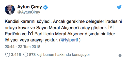 Aytun Çıray'dan 'Meral Akşener' yorumu - Resim : 2