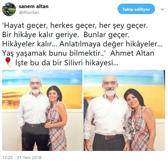 Ahmet Altan’ın cezaevi fotoğrafı - Resim : 1