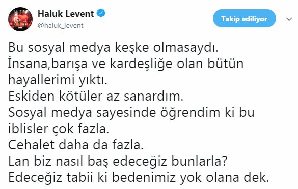 Haluk Levent: Öğrendim ki iblisler çok fazla… - Resim : 1