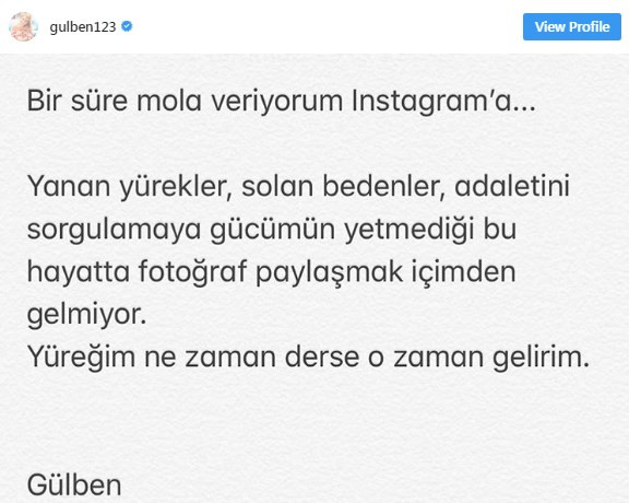 Gülben Ergen'den sosyal medya kararı - Resim : 1