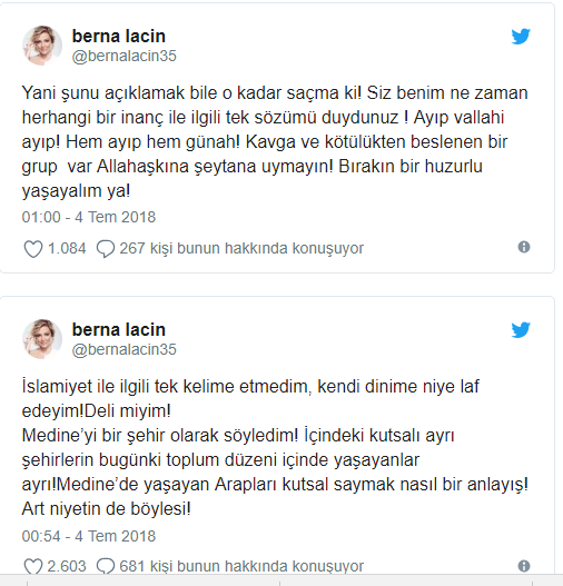 Berna Laçin'e soruşturma - Resim : 2