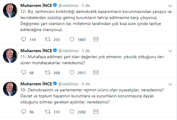 Muharrem İnce: Ülkemizde ölüm sessizliği var - Resim : 1