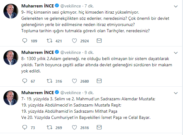 Muharrem İnce: Ülkemizde ölüm sessizliği var - Resim : 2