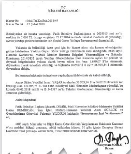 AKP'li belediyenin yolsuzluk dosyası böyle kapatıldı - Resim : 1