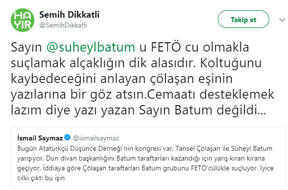 ADD seçimlerinde 'sensin FETÖcü' atışması - Resim : 2