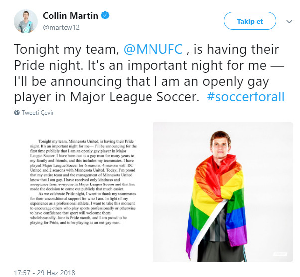 Ünlü futbolcu eşcinsel olduğunu açıkladı - Resim : 2