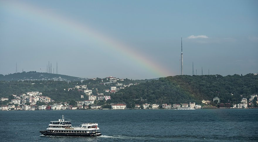 İstanbul’da aniden bastıran yağmur zor anlar yaşattı - Resim : 1