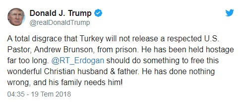 Trump’tan Erdoğan'a açık çağrı - Resim : 2