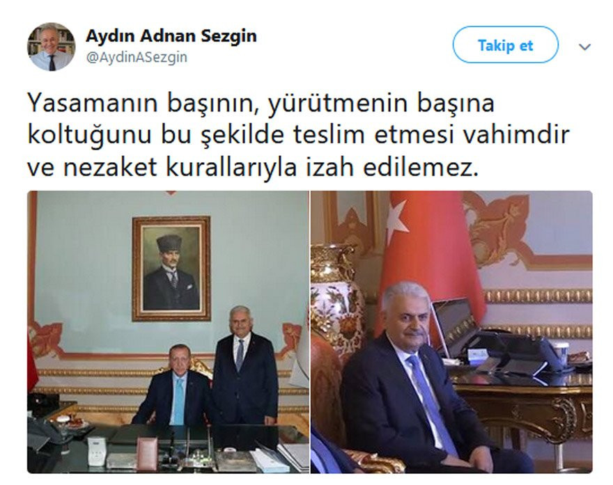 Erdoğan ve Yıldırım’ın Meclis fotoğrafı tepki çekti - Resim : 2