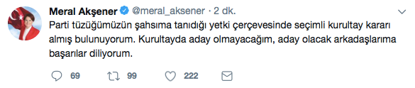 Akşener'den flaş adaylık açıklaması! Noktayı koydu... - Resim : 1