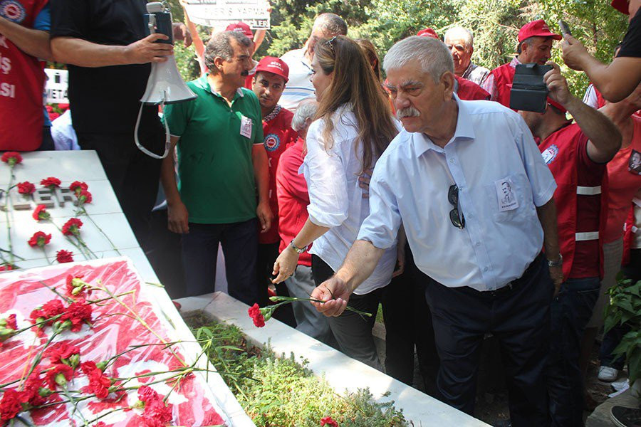 DİSK'in kurucusu Kemal Türkler unutulmadı - Resim : 1