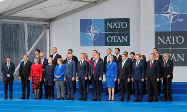 Erdoğan'dan NATO zirvesinde 2 yıl sonra aynı poz - Resim : 1