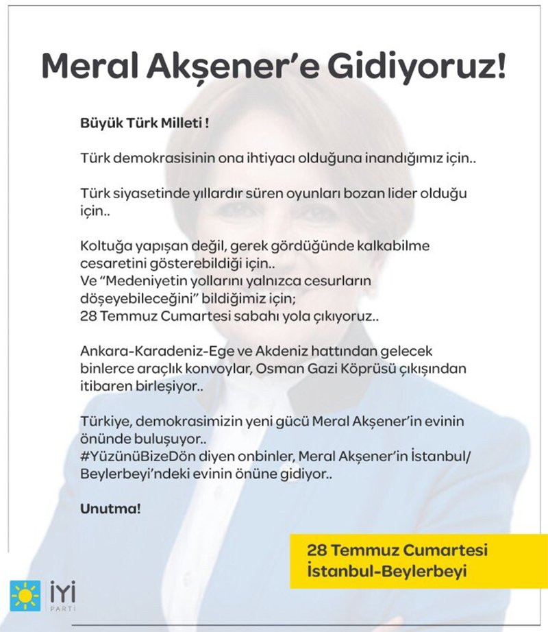 İYİ Parti'de Akşener krizi! Yola çıkıyorlar... - Resim : 1