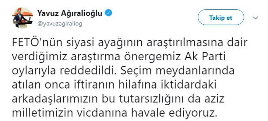 FETÖ'nün siyasi ayağına AKP ve MHP zırhı - Resim : 1