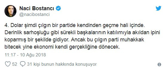 AKP'li Bostancı: Dolar şimdi bir partide... - Resim : 1