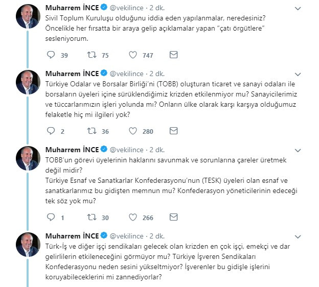 Muharrem İnce: Yarın çok geç olabilir - Resim : 1