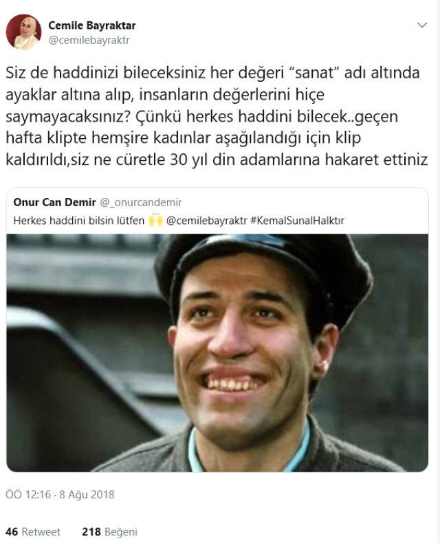Cemile Bayraktar'dan skandal yeni tweet! - Resim : 1