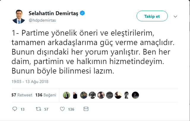 Demirtaş'tan HDP yanıtı - Resim : 1