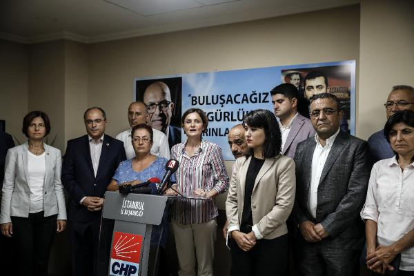CHP'lilerden Enis Berberoğlu ve Eren Erdem açıklaması - Resim : 1