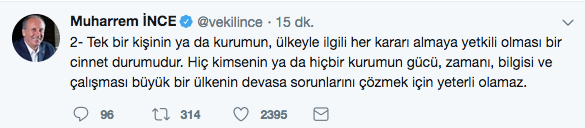 Muharrem İnce: Demokrasiden ışık hızıyla uzaklaşıyoruz - Resim : 3