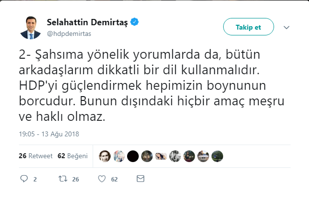 Demirtaş'tan HDP yanıtı - Resim : 3