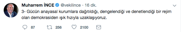 Muharrem İnce: Demokrasiden ışık hızıyla uzaklaşıyoruz - Resim : 4