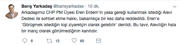 Eren Erdem'e 'Alevi dedesi' yasağı devam ediyor - Resim : 2