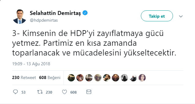 Demirtaş'tan HDP yanıtı - Resim : 4