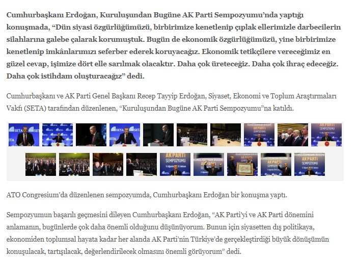 Cumhurbaşkanlığı sitesinde Erdoğan'ın o sözlerine sansür - Resim : 3
