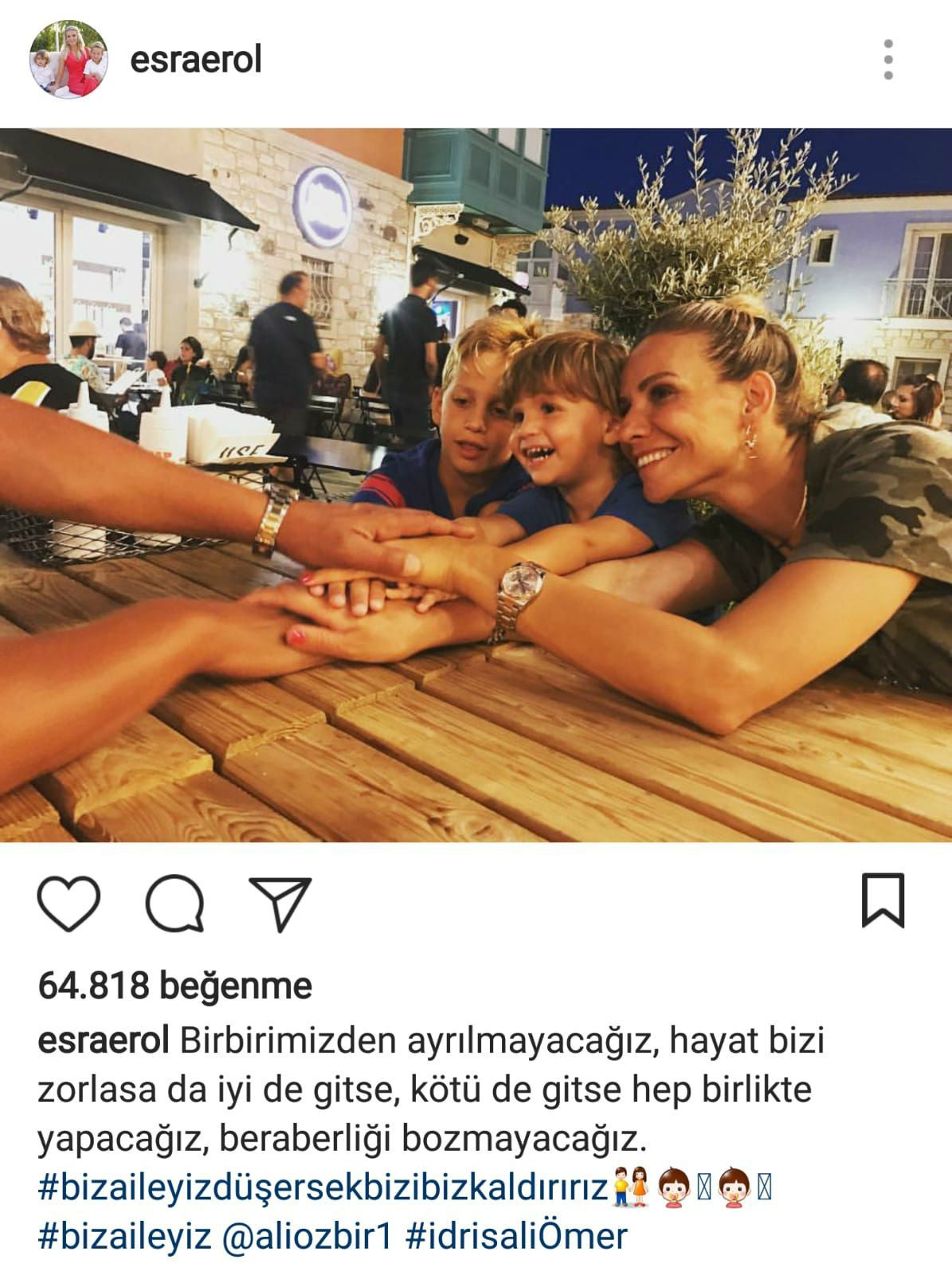 Esra Erol'dan eşi Ali Özbir'e destek - Resim : 1