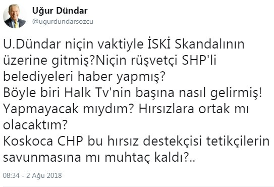 Uğur Dündar'dan çok sert Halk TV tepkisi - Resim : 2