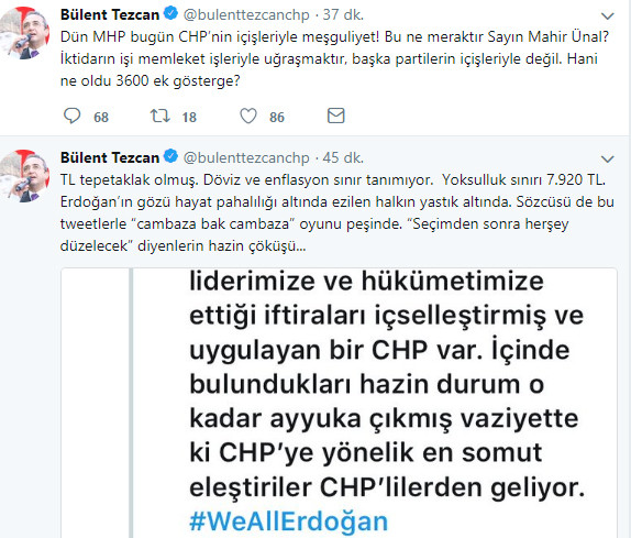 Tezcan'dan Ünal'a: Hazin çöküş - Resim : 1