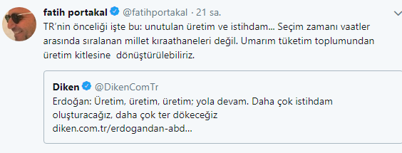 Fatih Portakal'dan Erdoğan'ın boykot çağrısına yanıt - Resim : 1