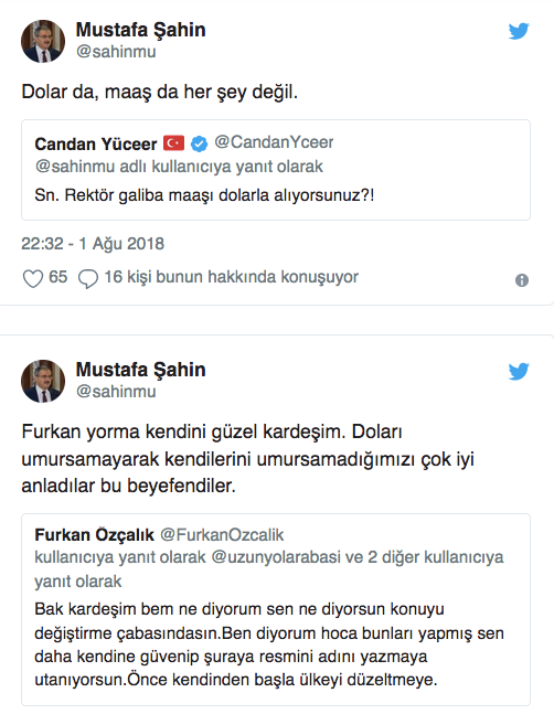 Rektörden komik dolar yorumu: Hayatımda hiç... - Resim : 1