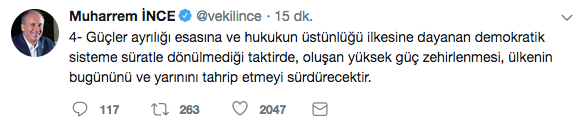 Muharrem İnce: Demokrasiden ışık hızıyla uzaklaşıyoruz - Resim : 5