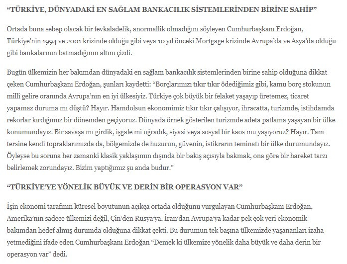 Cumhurbaşkanlığı sitesinde Erdoğan'ın o sözlerine sansür - Resim : 6