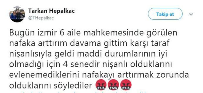 Sosyal medya yıkıldı! Böyle nafaka talebi görülmedi - Resim : 1