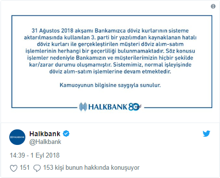 Halkbank'tan skandala yönelik yeni açıklama - Resim : 1