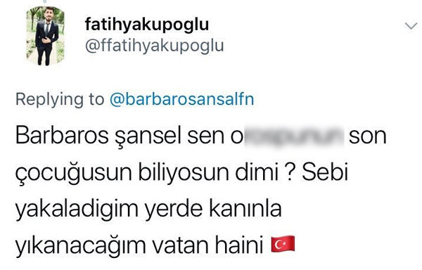 Şansal'ı tehdit eden isim bakın kim çıktı! - Resim : 1