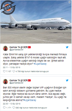 CHP'li vekilden Katar'dan gelen uçak hakkında yeni iddia - Resim : 2