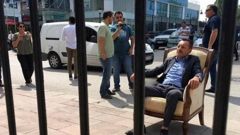 CHP Genel Merkezi önündeki eylem hakkında gelişme - Resim : 1