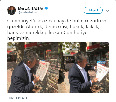 Balbay: Atatürk kokan Cumhuriyet... - Resim : 1