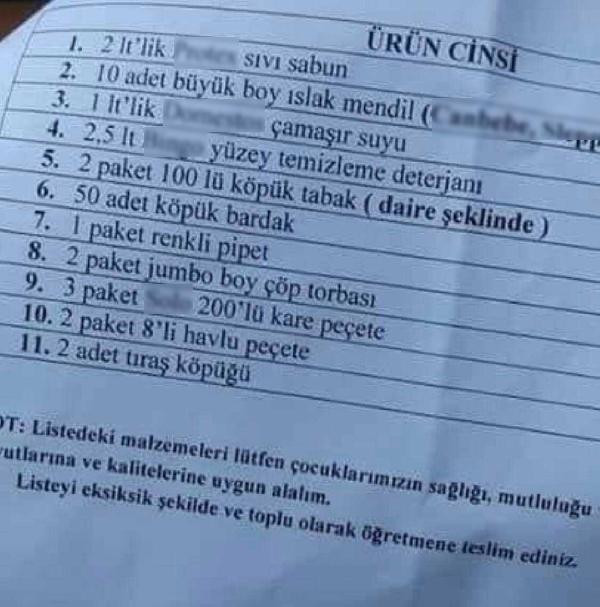 KKTC'de öğrencilerden istenenler tartışma yarattı - Resim : 1