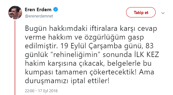 Eren Erdem: Özgürlüğüm halkıma emanettir - Resim : 2